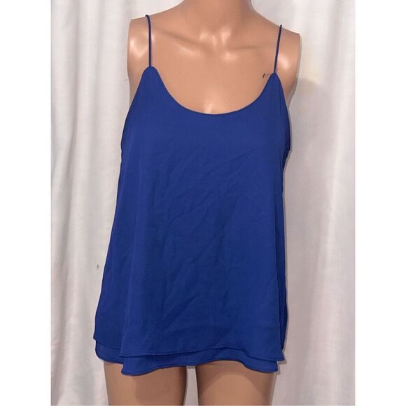 Great Condition Harper Heritage Relax fit blue spaghetti strap style Size XSmall - Picture 1 of 5